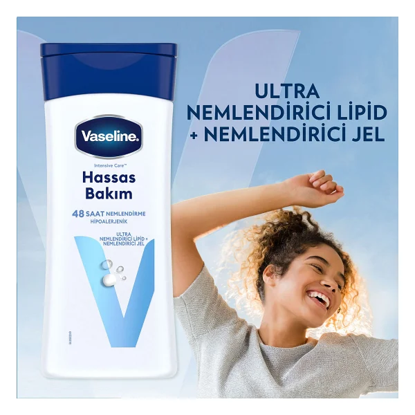 Vaseline Hassas Bakım Vücut Losyonu 200 Ml - Görsel 5