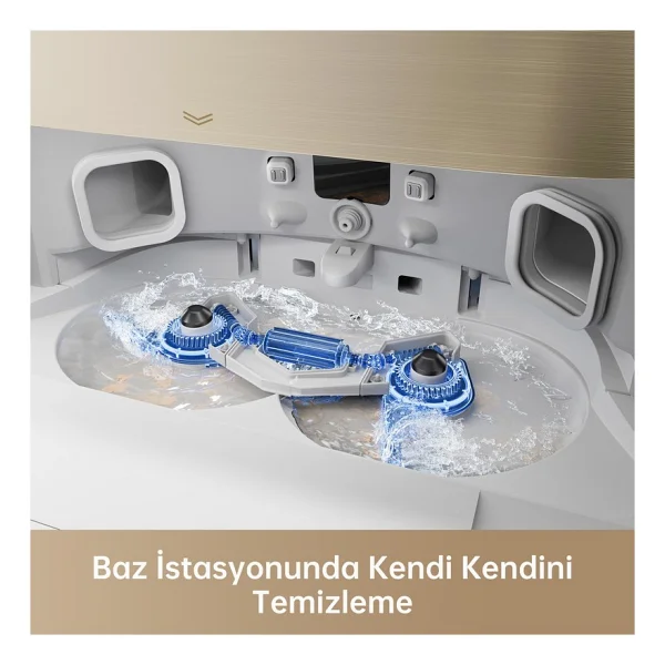 Dreame X40 Ultra Beyaz Çöp İstasyonlu Akıllı Robot Süpürge - Görsel 6