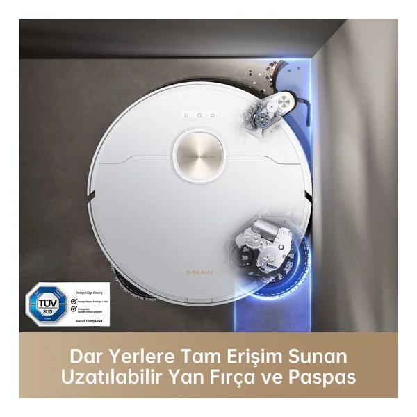 Dreame X40 Ultra Beyaz Çöp İstasyonlu Akıllı Robot Süpürge - Görsel 4