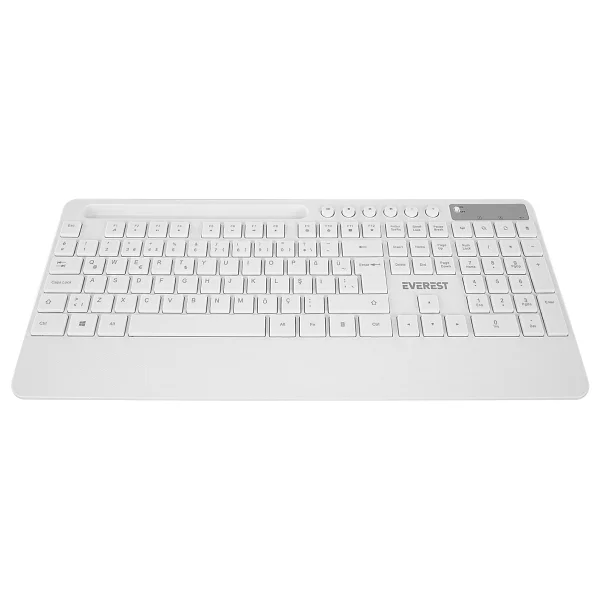 Everest Km-9676 Beyaz Kablosuz Klavye Mouse Seti - Görsel 3