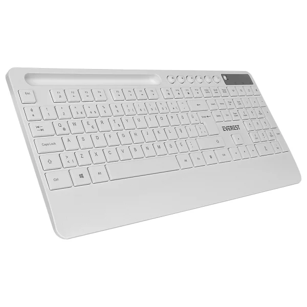 Everest Km-9676 Beyaz Kablosuz Klavye Mouse Seti - Görsel 5