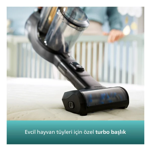 Philips Aqua Plus Xc8349/01 Şarjlı Dikey Süpürge - Görsel 5