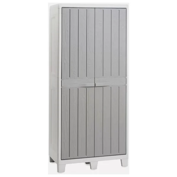Evinizin Atölyesi Bahçe Dolabı, Balkon Dolabı Plastik Dolap 78x46x182cm - Görsel 4