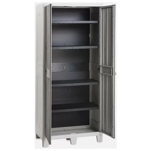 Evinizin Atölyesi Bahçe Dolabı, Balkon Dolabı Plastik Dolap 78x46x182cm - Görsel 2