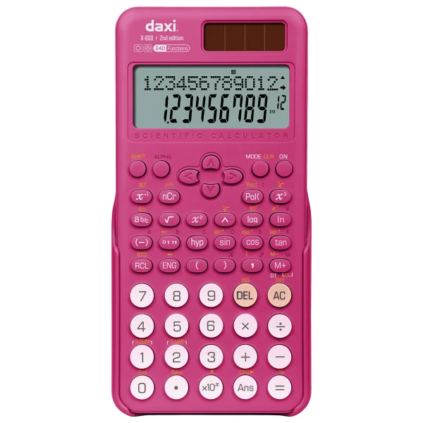 Daxi X-800 240 Fonksiyonlu Bilimsel Hesap Makinesi - Görsel 6