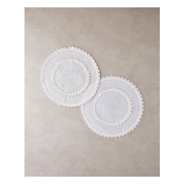 English Home Sitty Pp 2'li Amerikan Servis 38 Cm Koyu Bej - 38 X 38 Cm - Görsel 4