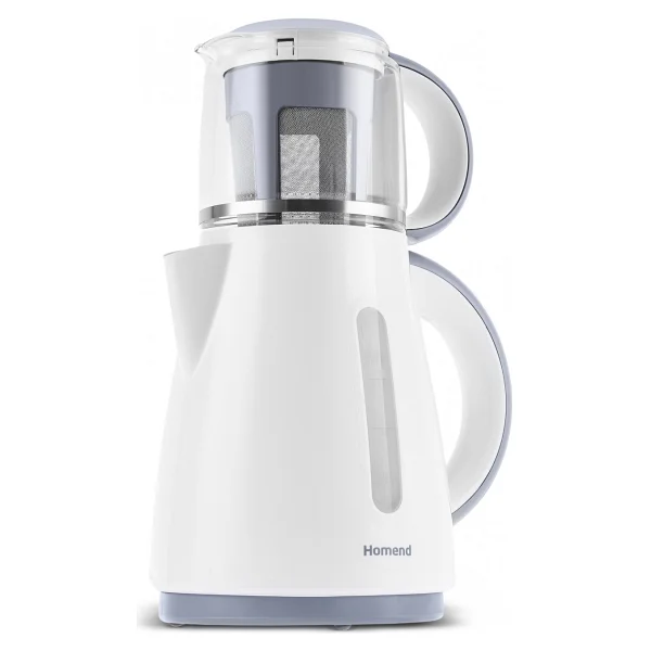 Homend Royaltea 1755h 1700 W Cam Demlikli Plastik Çay Makinesi - Görsel 3
