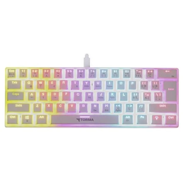 Torima Tk-04 RGB Siyah Kablolu Mekanik Oyuncu Klavyesi - Görsel 8