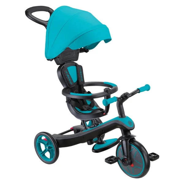 Globber Explorer Trike 4 İn 1 Mavi Bebek Bisikleti - Görsel 7