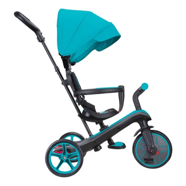 Globber Explorer Trike 4 İn 1 Mavi Bebek Bisikleti - Görsel 9