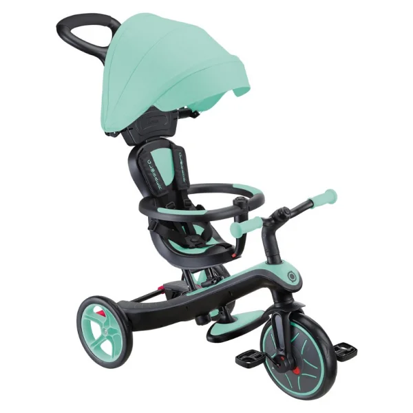 Globber Explorer Trike 4 İn 1 Mint Yeşil Bebek Bisikleti - Görsel 3