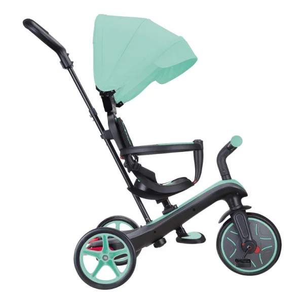 Globber Explorer Trike 4 İn 1 Mint Yeşil Bebek Bisikleti - Görsel 5