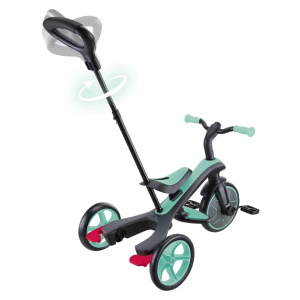 Globber Explorer Trike 4 İn 1 Mint Yeşil Bebek Bisikleti - Görsel 6