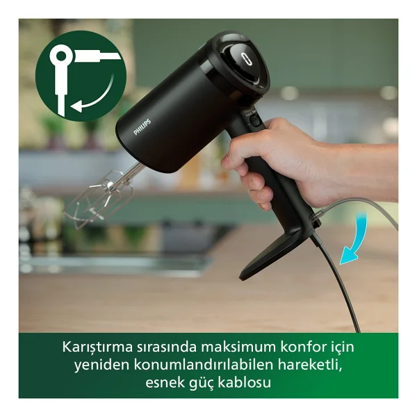 Philips 5000 Serisi Hr3781/00 500 W El Mikseri - Görsel 5