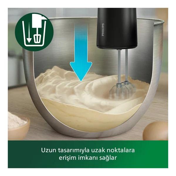 Philips 5000 Serisi Hr3781/00 500 W El Mikseri - Görsel 8