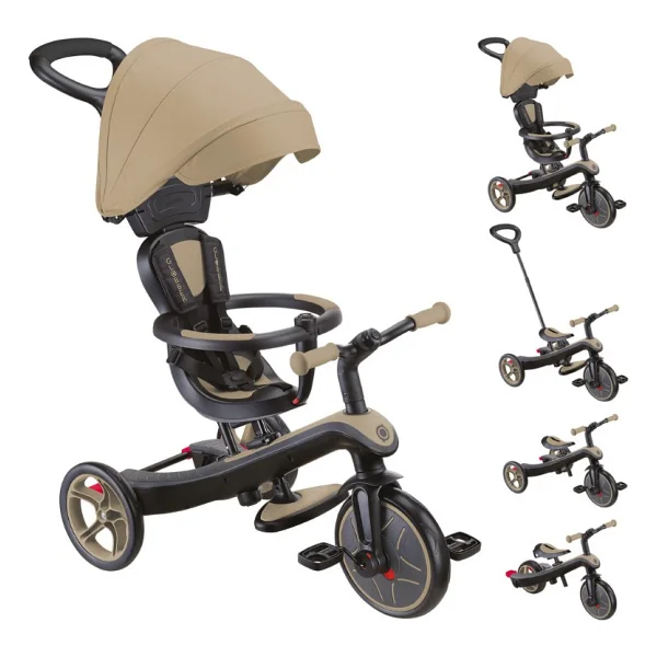 Globber Explorer Trike 4 İn 1 Kum Beji Bebek Bisikleti - Görsel 10