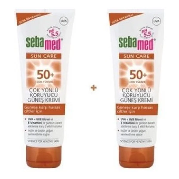 Sebamed Sun Care Çok Yönlü Koruyucu 75 Ml 2 Adet 50 Faktör Güneş Kremi - Görsel 2