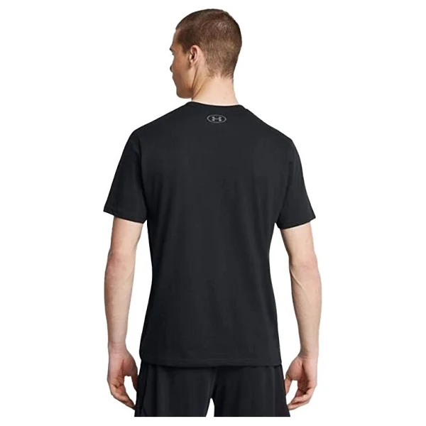 Under Armour Boxed Sports Updated 1386793-001 Siyah Kısa Kollu Bisiklet Yaka Erkek Tişört - Görsel 3