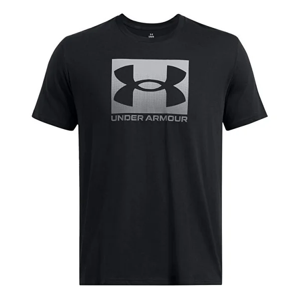 Under Armour Boxed Sports Updated 1386793-001 Siyah Kısa Kollu Bisiklet Yaka Erkek Tişört - Görsel 4