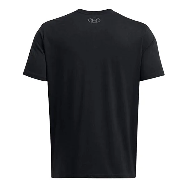 Under Armour Boxed Sports Updated 1386793-001 Siyah Kısa Kollu Bisiklet Yaka Erkek Tişört - Görsel 5