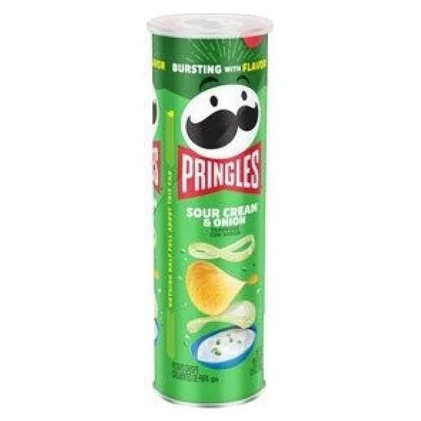 Pringles Prıngles Sour Cream&0nıon Flavored Con Sabbor 158 Gr - Görsel 2