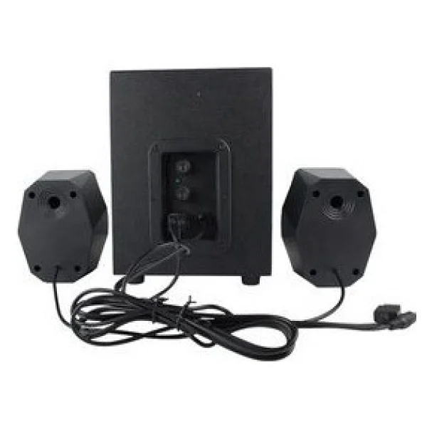 Tastech Multimedya Bluetooth Hoparlör Sd Kart USB 2.1 Kanal Subwoofer 2+1 Işıklı PC Speaker - Görsel 4