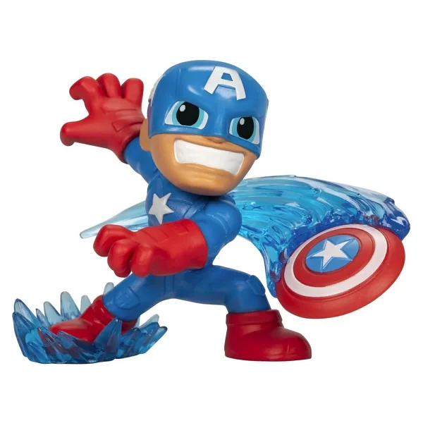 Marvel Avengers Mighty Verse Captain America Aksiyon Figürü G0095 - Görsel 7