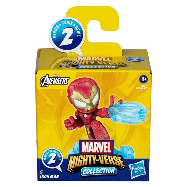 Marvel Avengers Mighty Verse Iron Man Aksiyon Figürü G0077 - Görsel 6