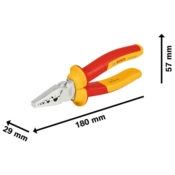 Bosch 1600a02ne6 Vde 180 Mm Kıvırma Pensi - Görsel 4