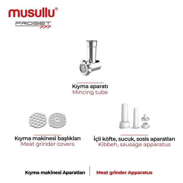 Musullu Proset Msl-3006 6.5 Lt 1800 W Stand Mikser - Görsel 5