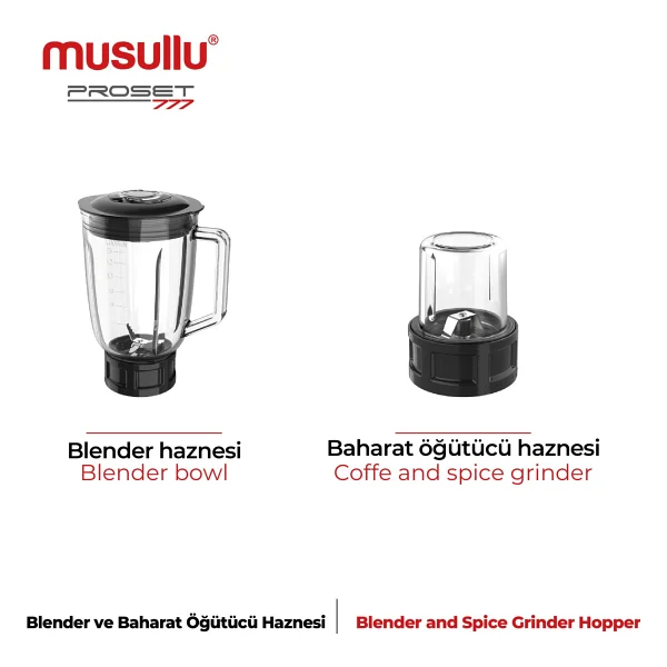 Musullu Proset Msl-3006 6.5 Lt 1800 W Stand Mikser - Görsel 9