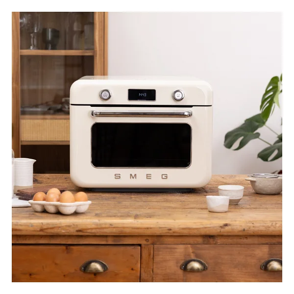 Smeg Cof01creu Krem Tezgah Üstü Kombi Fırın - Görsel 5