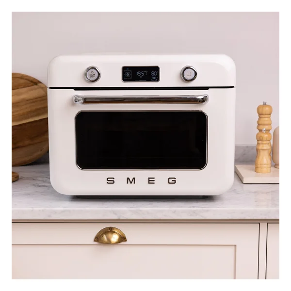 Smeg Cof01creu Krem Tezgah Üstü Kombi Fırın - Görsel 6