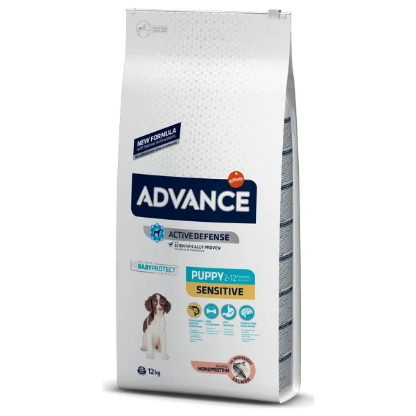 Advance Puppy Sensitive Care Somonlu 12 Kg Yavru Köpek Maması - Görsel 4