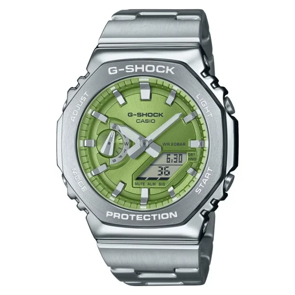 Casio G-Shock Gm-2110d-3adr Yeşil Erkek Kol Saati - Görsel 8