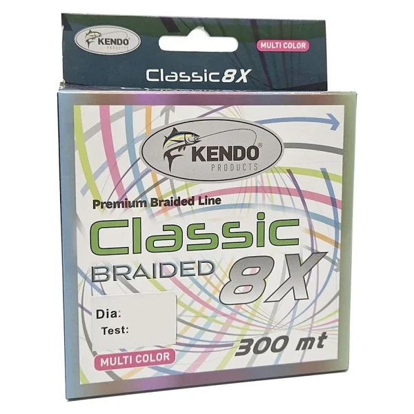Kendo Classic 8x 300 M 0.20 Mm 12 Kg Multicolor İp Misina - Görsel 3