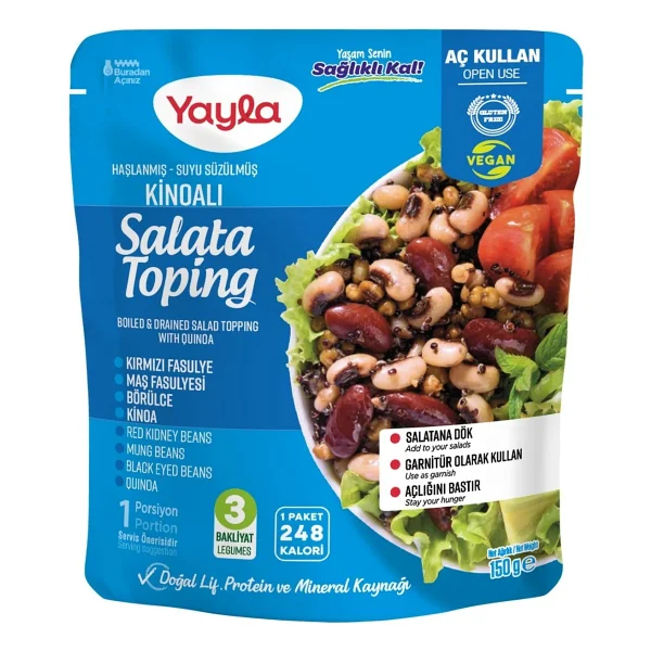 Yayla Kinoalı Salata Toping 150 Gr - Görsel 6
