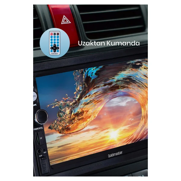 Goldmaster D6016 7" Double Din Multimedya - Görsel 3