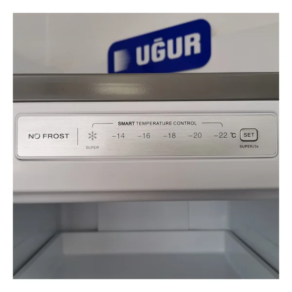 Uğur Ued 6204 Dtk Nf R65 6 Çekmeceli Dikey No Frost Derin Dondurucu - Görsel 3