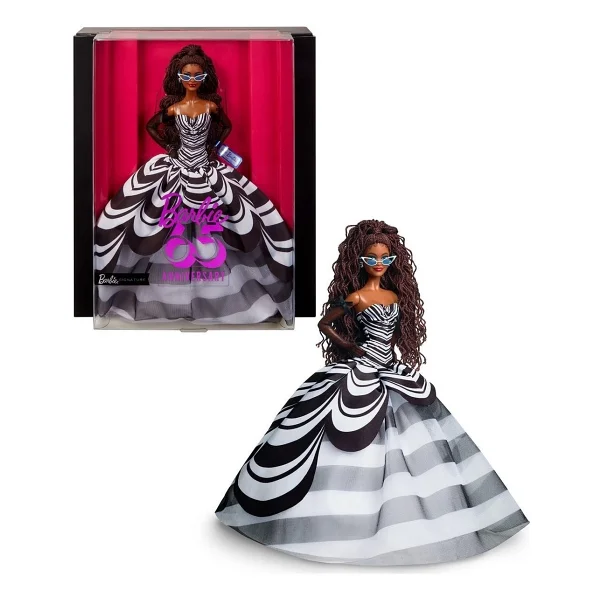 Barbie Signature 65. Yıl Özel Esmer Bebek Hrm59 - Görsel 6