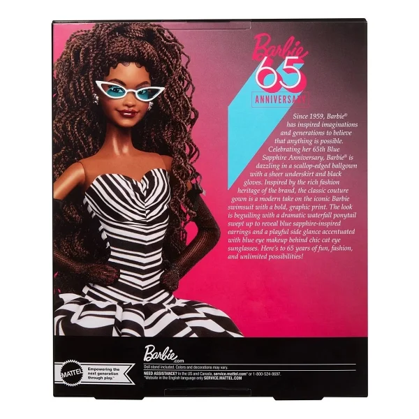 Barbie Signature 65. Yıl Özel Esmer Bebek Hrm59 - Görsel 10