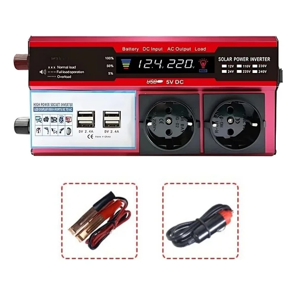 Buffer 12v 2000w Modifiye Sinüs İnverter Araç Ve Güneş Enerjisi - Görsel 9