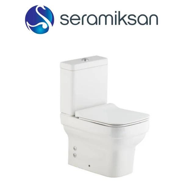 Seramiksan A091030h Bold Kanalsız Duvara Sıfır Klozet Takımı - Görsel 2