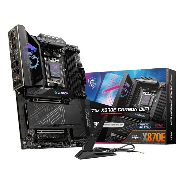 Msı Mpg X870e Carbon Wi-Fi AMD Am5 DDR5 Atx Anakart - Görsel 6