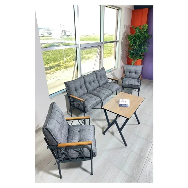 Ufuk Home Miray 3+1+1+Masa Bahçe & Balkon Takımı - Görsel 6