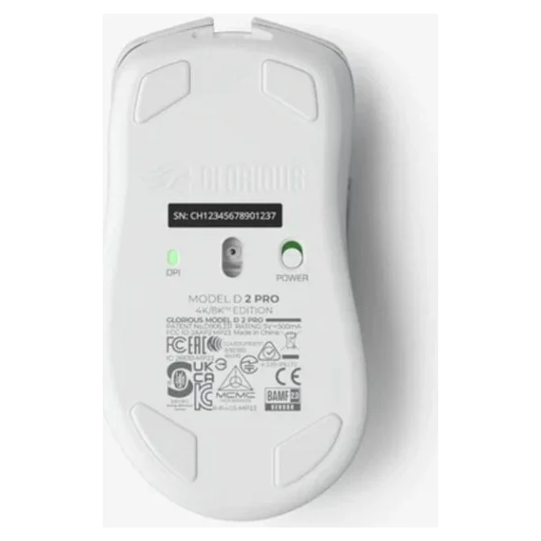 Glorious Model D 2 Pro 4K/8KHz GLO-MS-PDWV2-4K8K-W Optik Kablolu/Kablosuz Oyuncu Mouse - Görsel 2