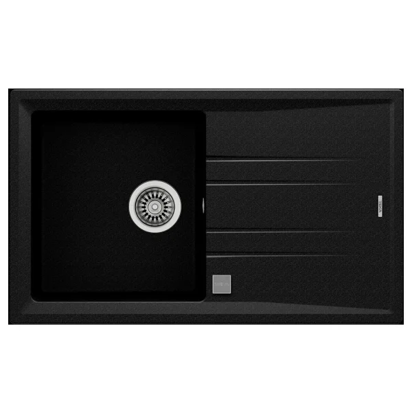 Teka Stone 50 B-TG Siyah Granit Eviye - Görsel 2
