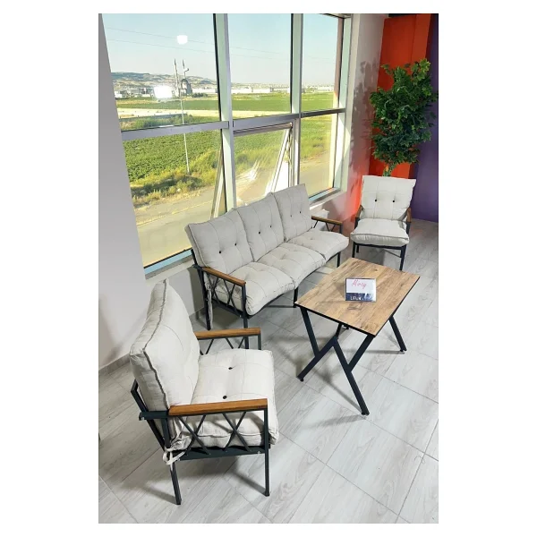 Ufuk Home Miray 3+1+1+Masa Bahçe & Balkon Takımı - Görsel 4