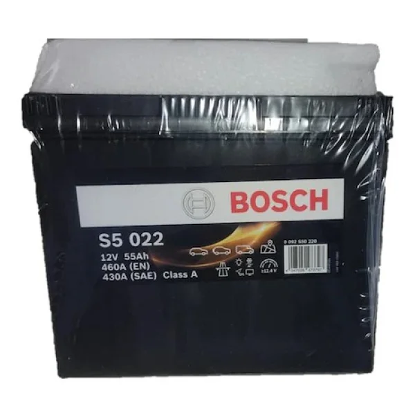 Bosch S5 022 12 V 55 Ah 460 A Akü - Görsel 4