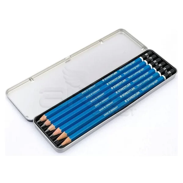 Staedtler Mars Lumograph Dereceli Kalem Seti 6lı - Görsel 2
